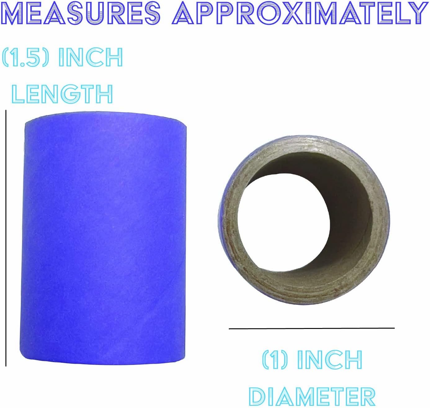 8011 PK20 1.5 Inch Mini Tube Donuts - Compressed Cardboard Shreddable Bird Foot Toys, Classic Foraging Toy, Lots of Shreddable Paper Layers, Fun for Small to Med Size Pet