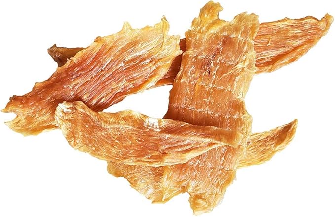 American Paws Chicken Jerky Dog Treats Made in USA All Natural (8 oz)