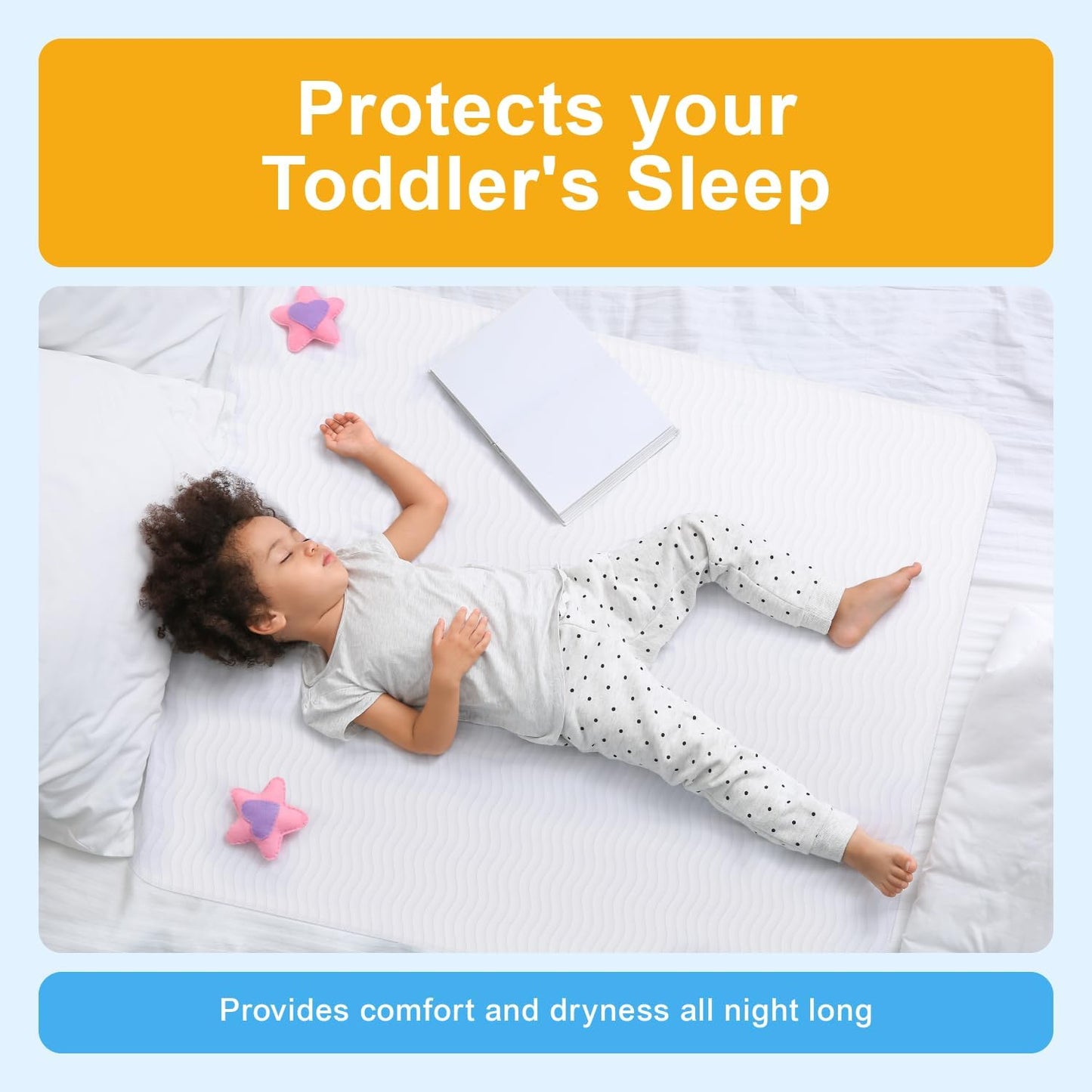 GREEN LIFESTYLE Washable Pee Pads for Dogs - Thick Heavy Absorbent Waterproof Pet Training Pads - Puppy Pads - for Puppy Playpen, Crate, Whelping Box, Potty Training (Pack of 2 - 18x24)