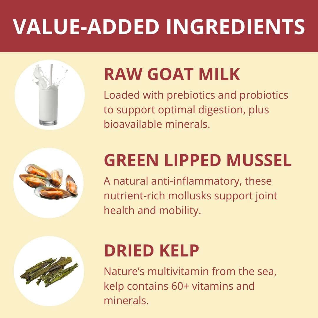 Steve's Real Food Freeze-Dried Raw Nuggets - Beef Recipe - Raw Pet Food for Dogs and Cats - 20 oz