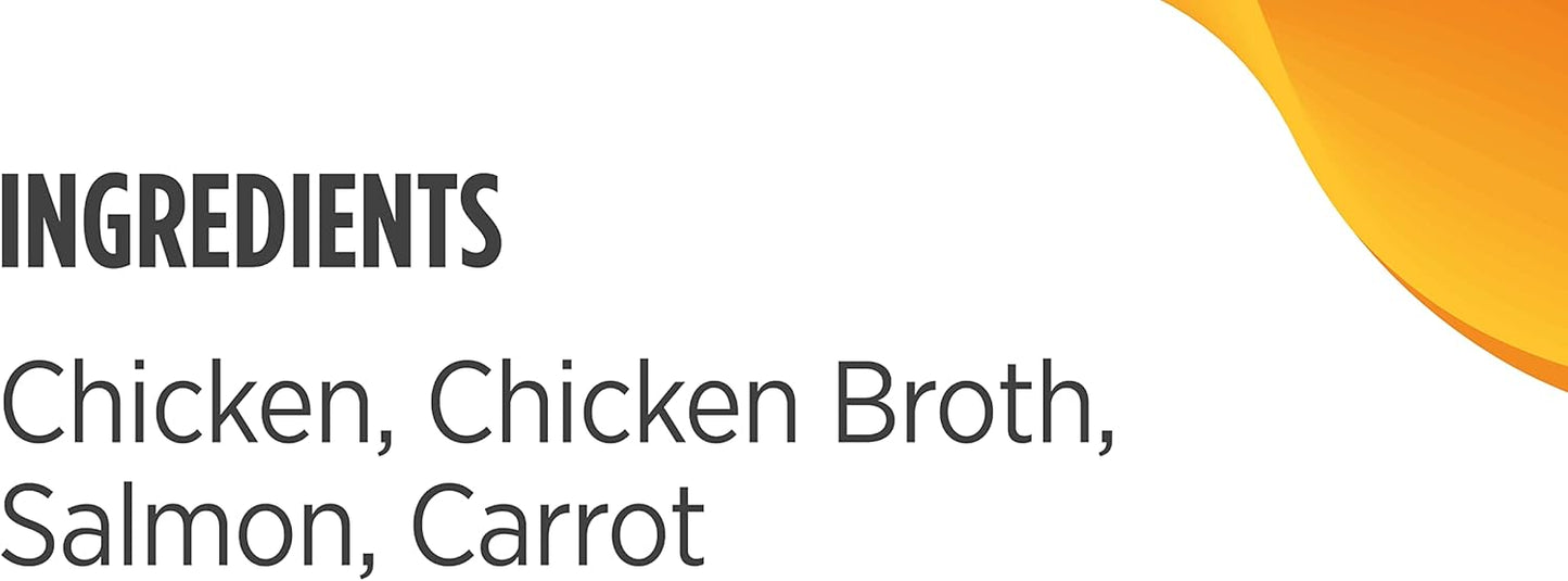 Nulo Freestyle Chicken, Salmon, & Carrot in Broth Real Meat Dog Food Topper, 2.8 Ounce (Pack of 24)