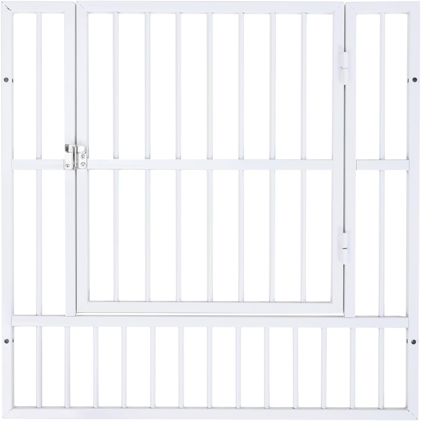 Dog Playpen - 32" Height Dog Pen, Heavy Duty Puppy Pen with Door, Safe & Sturdy, Easy Assemble for Indoor/Outdoor Pet Playpen