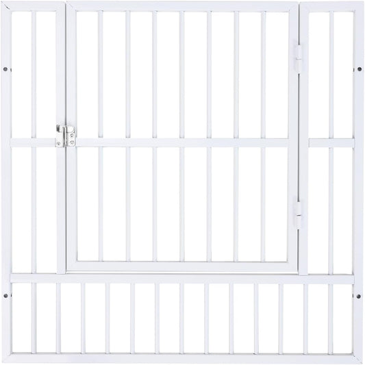 Dog Playpen - 32" Height Dog Pen, Heavy Duty Puppy Pen with Door, Safe & Sturdy, Easy Assemble for Indoor/Outdoor Pet Playpen