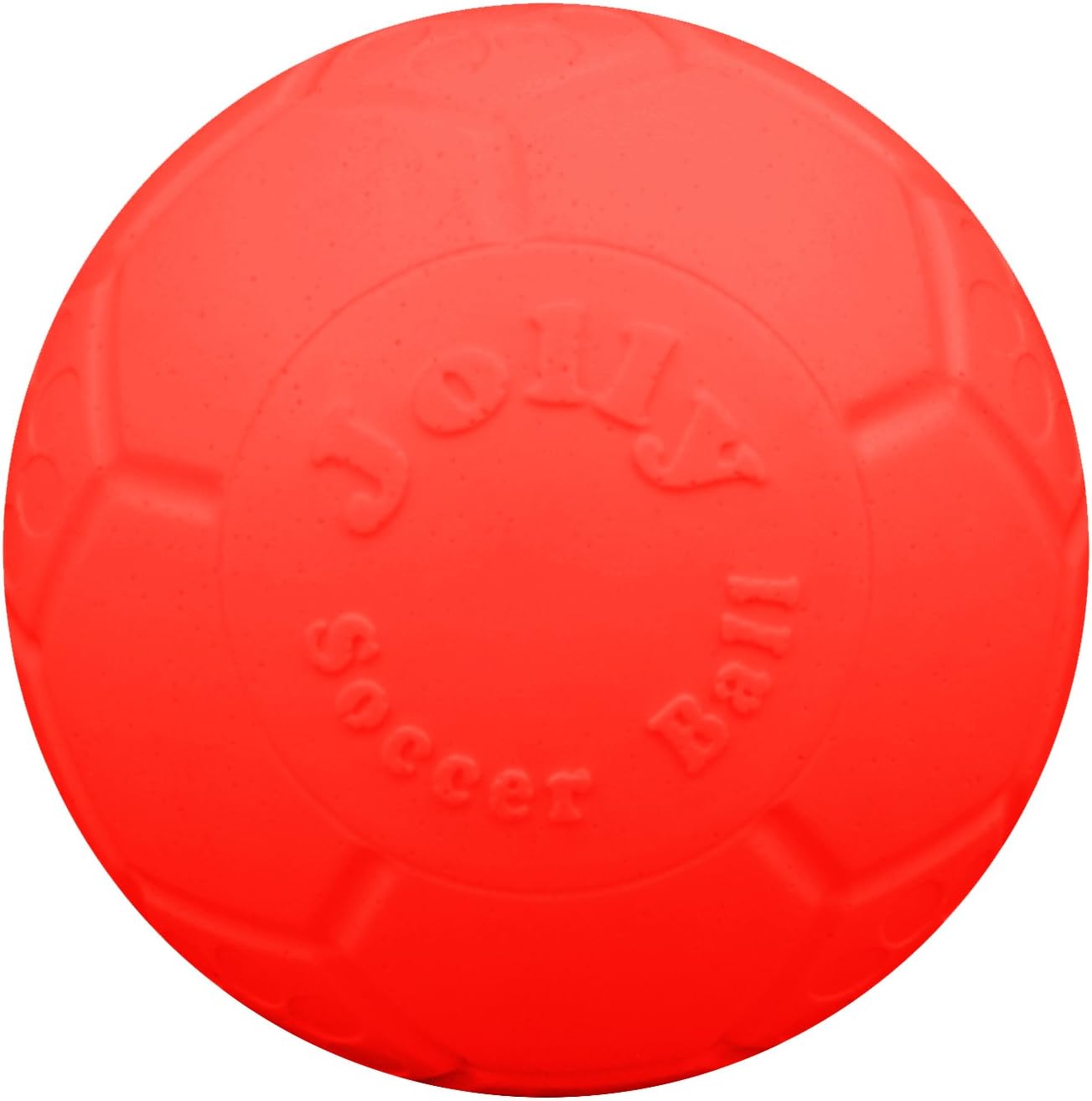 Jolly Pets Medium Soccer Ball Floating-Bouncing Dog Toy, 6 inch Diameter, Orange (SB06 OR)