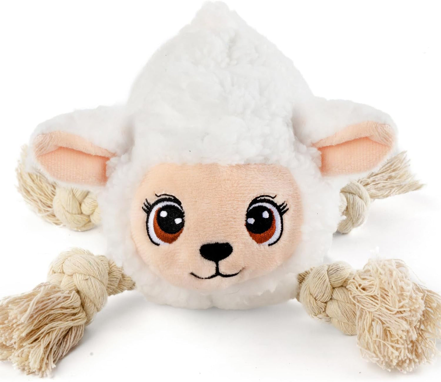 Large Dog Squeaky Toys, Stuffed Animal Dog Chew Toy, Durable Plush Toy for Puppy, Small, Middle, Large Dogs