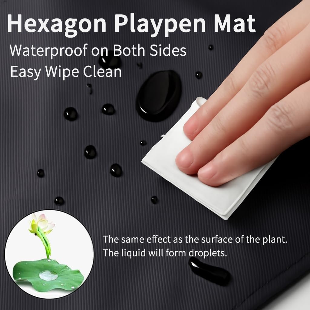 Amakunft 2 in 1 Small Animal Playpen with Waterproof Pad, Pop-Up Portable Play Yard for Guinea Pigs, Rabbits, Hamsters, Hedgehogs, Foldable Exercise Fence with Breathable Mesh for Indoor Outdoor Use