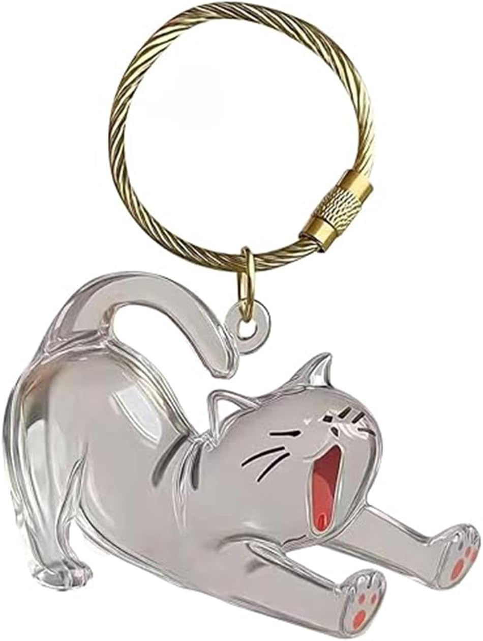 Cat Hair Memorial Pendant, Cats Hair Memorial Cas Storage Bottle Keychain, Pet Memorial Gifts