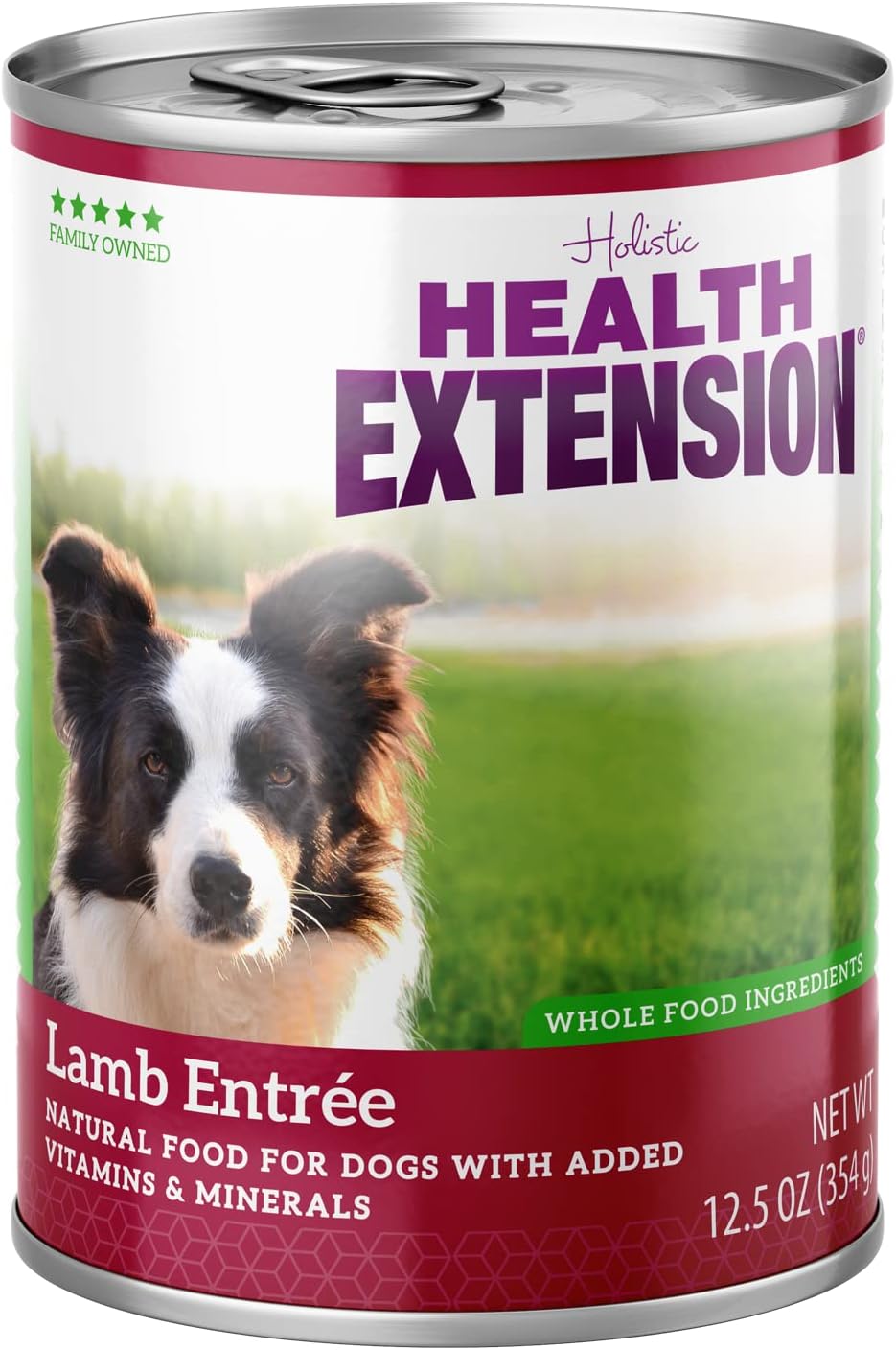 Health Extension Lamb Entrée Wet Dog Food, 12.5 oz – Protein-Rich Recipe, Hydration Support, Ideal for Sensitive Stomachs (Case of 12 Cans)
