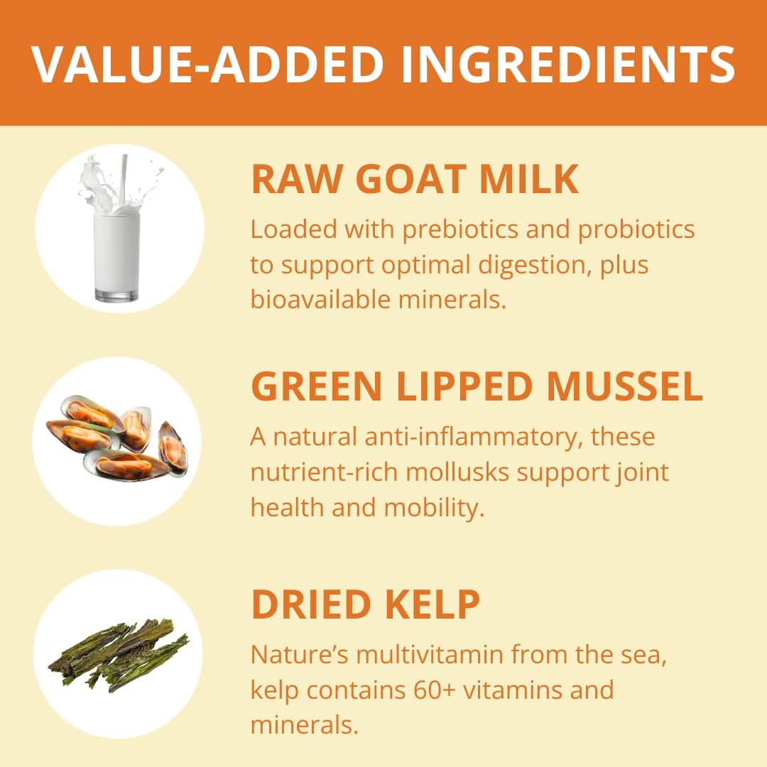 Steve's Real Food Freeze-Dried Raw Nuggets - Pork Recipe - Raw Pet Food for Dogs and Cats - 20 oz