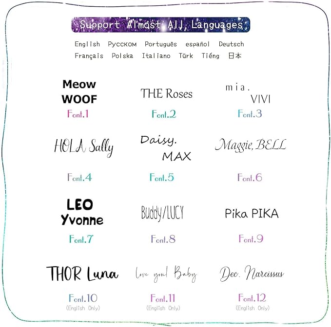 Cats Dogs ID Tags Personalized Lovely Symbols Pets Collar Name Accessories Simple Custom Engraved Supplies for Large Four Legged Child Necklace Chain Anti-Lost Shiny Stainless Steel 316L Charm