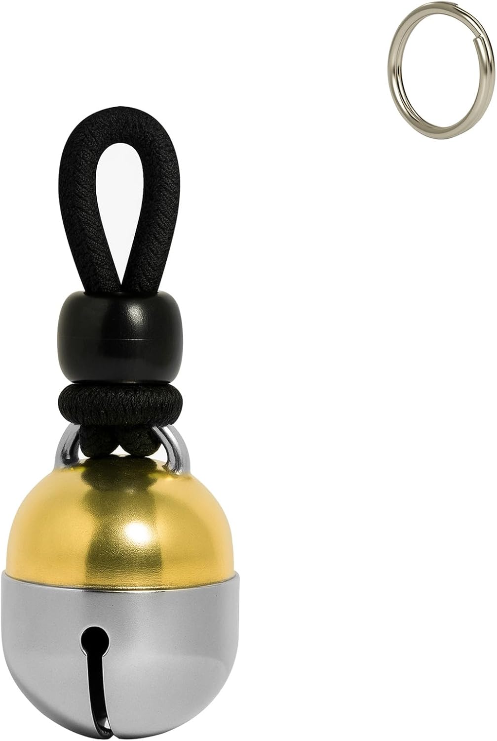 Noble Bells - Handmade in USA, Extra Loud Collar Bell for Cats and Dogs, Premium Brass and Nickel Silver