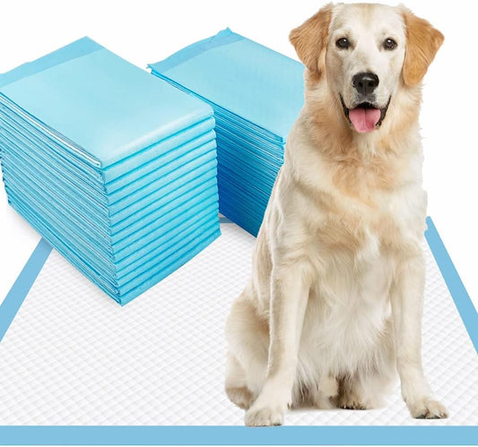 Dog Pee Pads Extra Large, 30 Count Thicken Absorbent for Dogs, 28"x34" Disposable Urine Bed for Doggy, Potty for Doggie, XL Puppy, Piddle X-Large for Travel