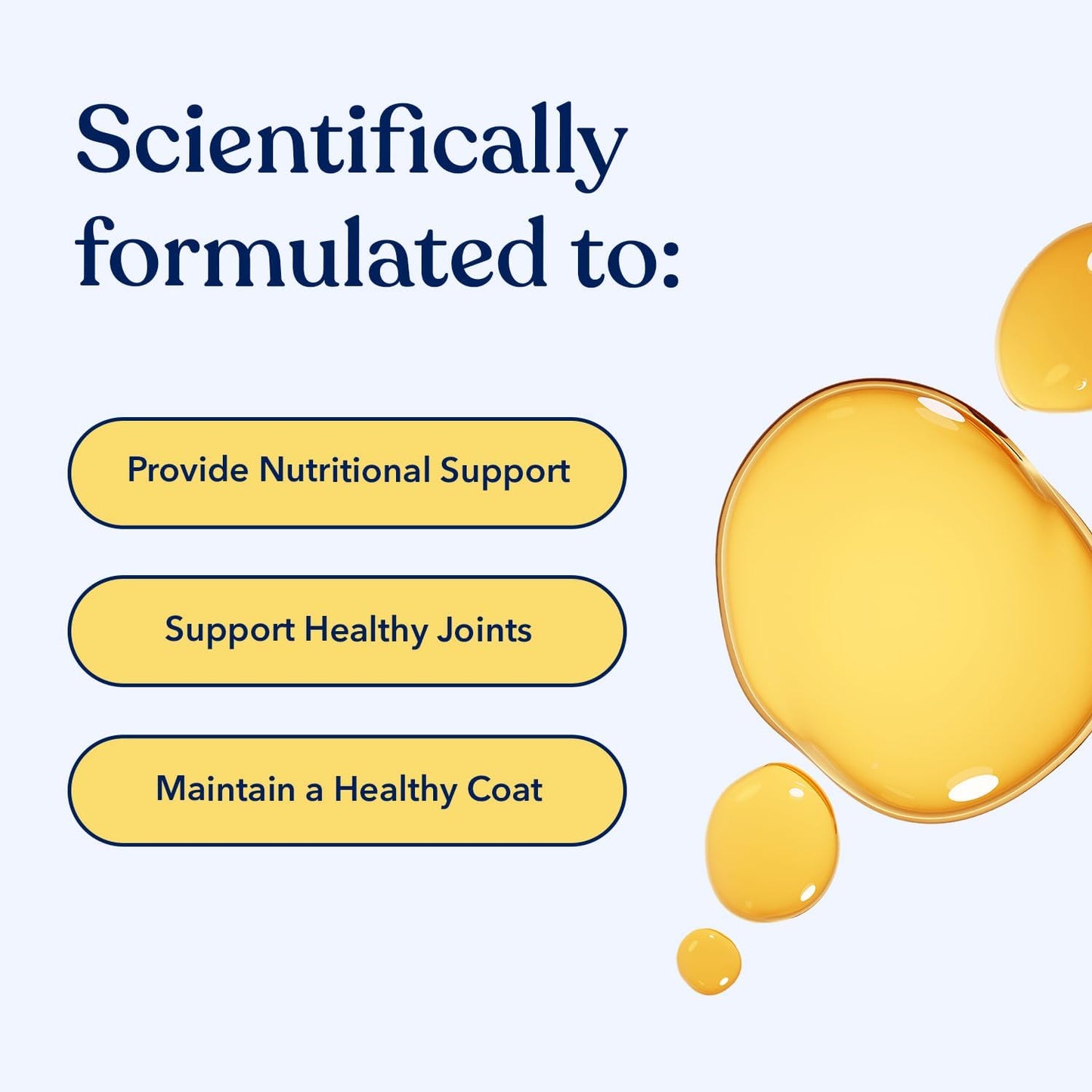 Honest Paws Wild Alaskan Salmon Oil for Dogs & Cats – Omega 3 Fish Oil Supplement for Skin, Coat, Joint & Heart Health – Natural, Sustainably Sourced, 16 oz