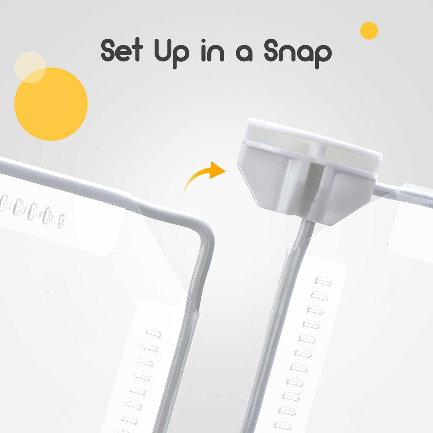 Indoor Puppy Playpen | Durable, Waterproof Pet Play Pen for Kittens, Rabbits, Guinea Pigs - DIY Easy Assembly, Safe & Secure, 16.5 X 12 Inch, 14 Panels