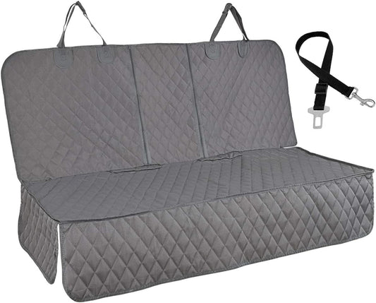 Honest Dog Car Seat Covers, Dog seat Cover with Side Flap for Cars, Trucks, and Suv's - Waterproof & Nonslip Pet Seat Cover for Backseat