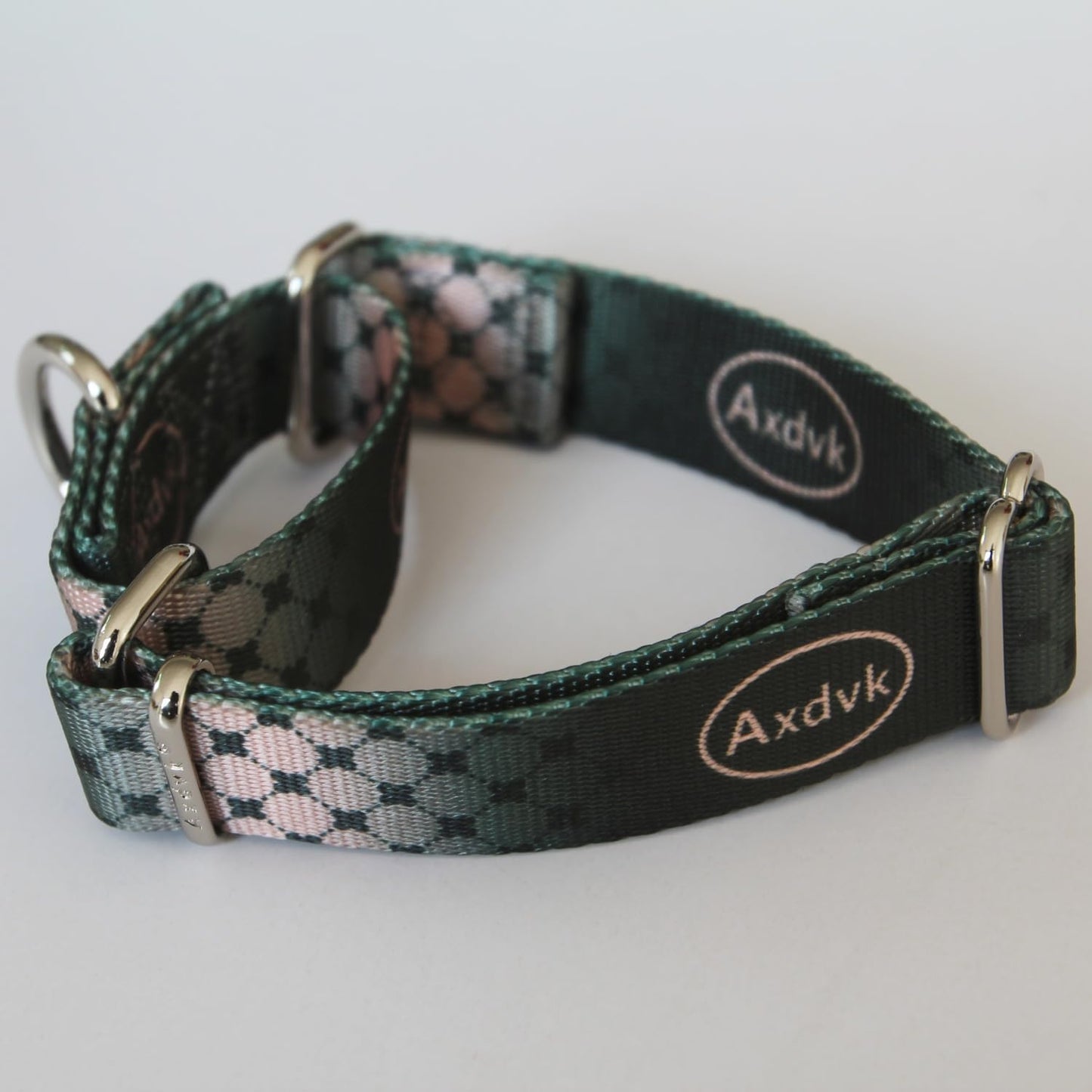 Martingale Dog Collar Colorful Gradient Fashionable - Anti-Escape Soft Durable Pets Collar for Walking Training Outdoor Daily Use -Large, Forest Warrior