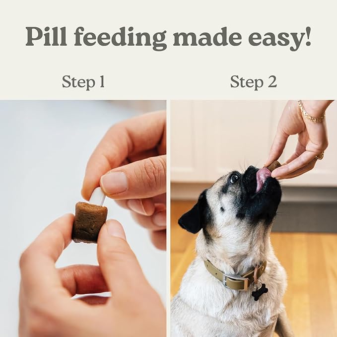 Earthly Pill Buddy Naturals - PB & Apple Recipe Pill Hiding Treats for Dogs - Make A Perfect Pill Concealing Pocket Or Pouch for Any Size Medication - 30 Servings