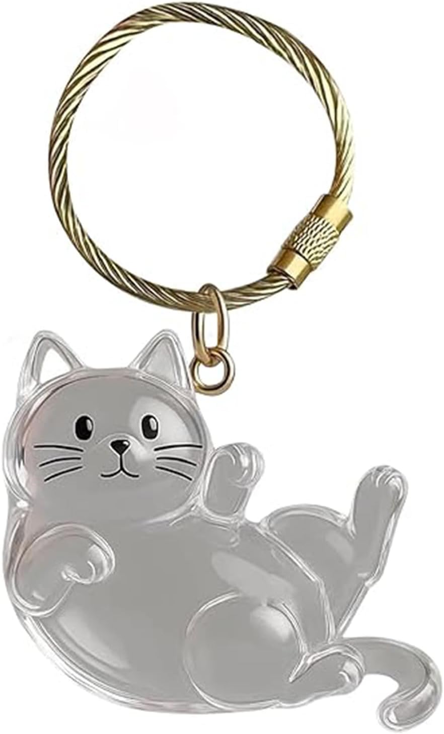 Cat Hair Memorial Pendant, Cats Hair Memorial Cas Storage Bottle Keychain, Pet Memorial Gifts