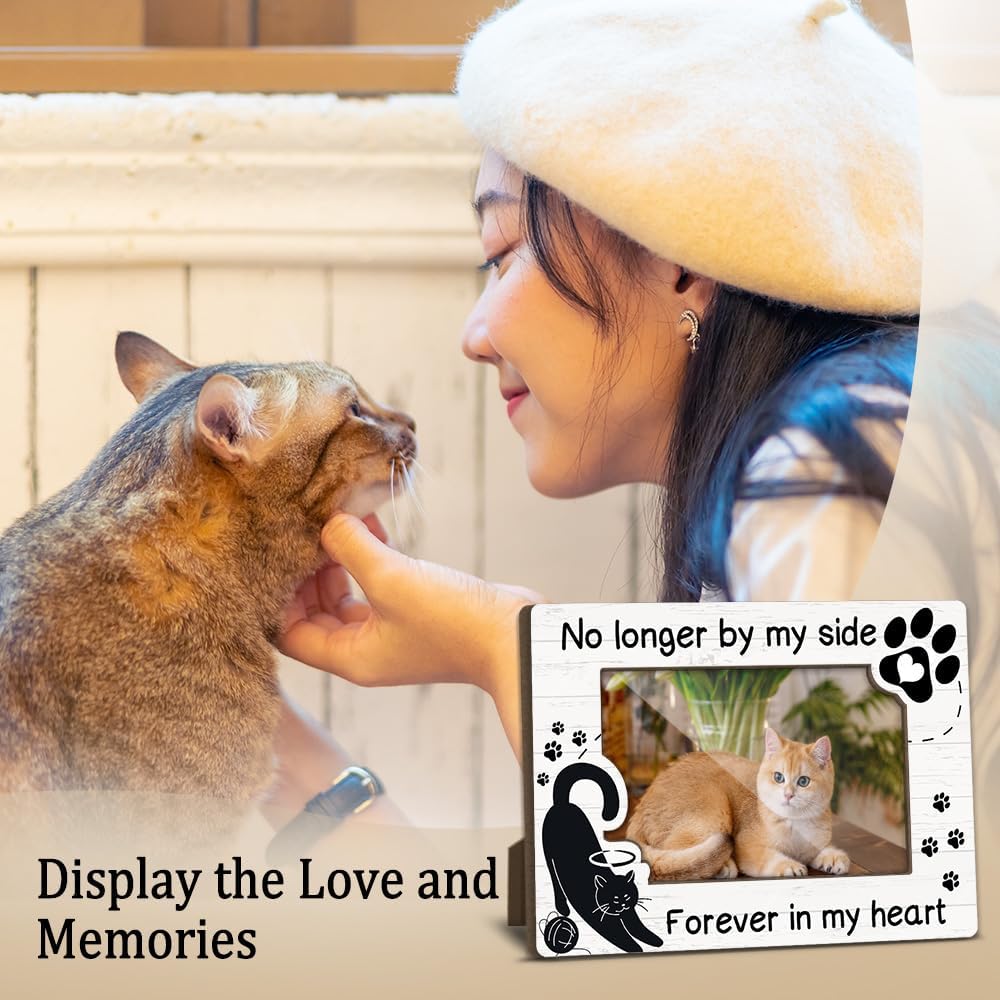 Dog Mom and Me Wooden Picture Frames Present for Dog Lover Pet Owner Women Girls Friends Puppy Memorial Keepsake Home Office Living Room Tabletop Decor Picture Picture Frames 4x6 Photo - YY015