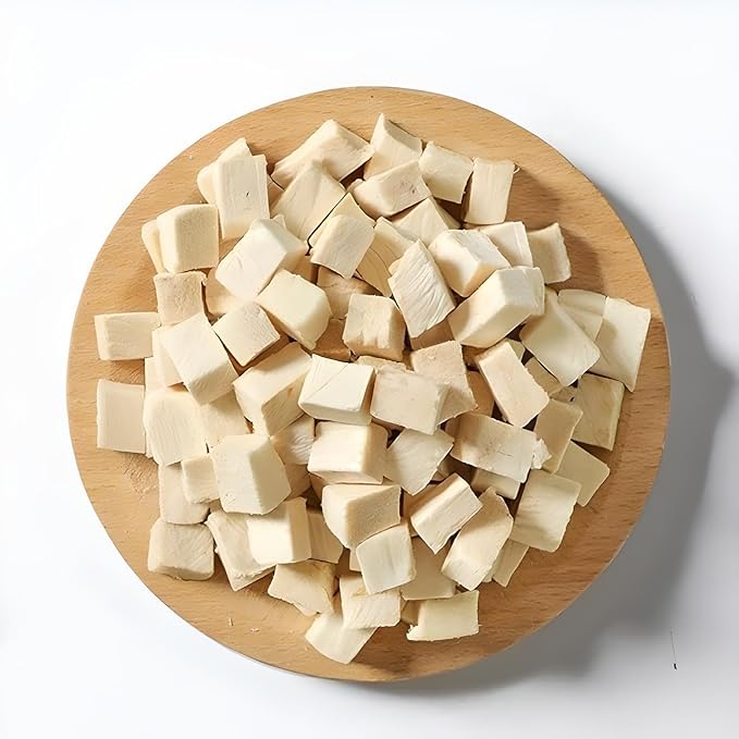 Organic Freeze Dried Dog & Cat Treats - Single Ingredient, Grain Free Food Toppers for Healthy Pets, No Fillers or Preservatives (3 Bag, Chicken)