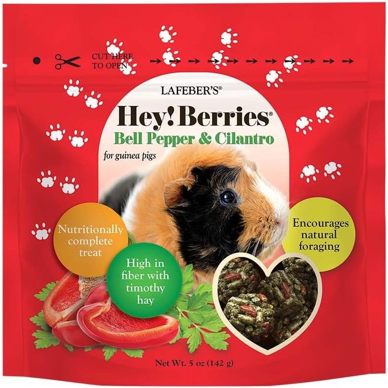 LAFEBER'S Hey!Berries for Guinea Pigs 5 oz (Bell Pepper and Cilantro)