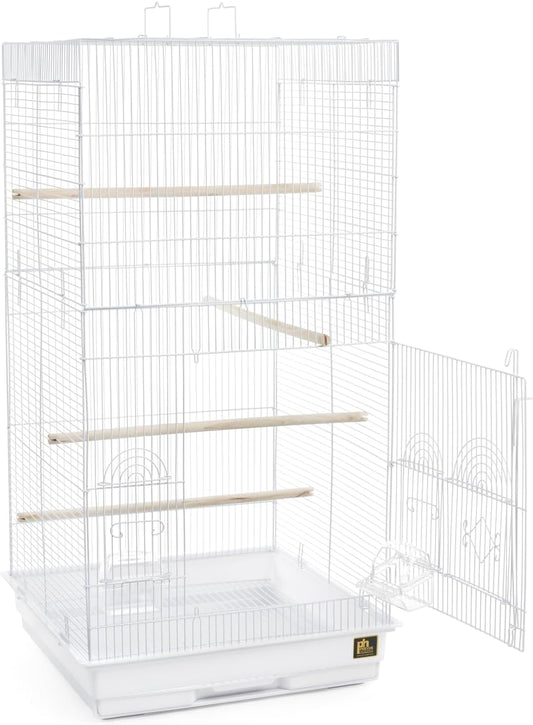 Prevue Pet Products SPECONO1818H-W Tall Tiel Cage, White