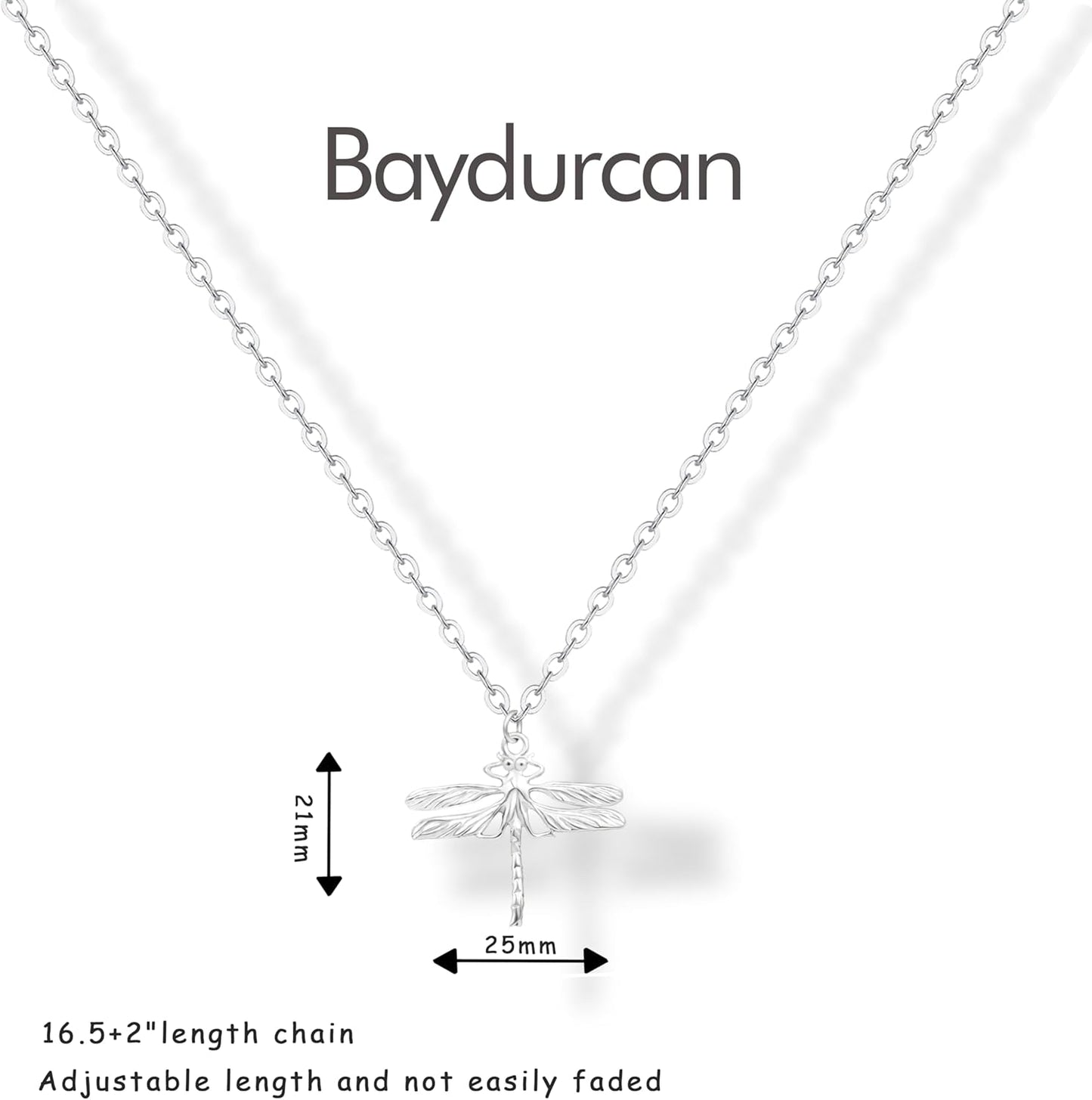 Baydurcan Pendant Necklace for Women Evil Eye Ankh Bow Necklace for Friends Sister Birthday Just Because Christmas Gifts
