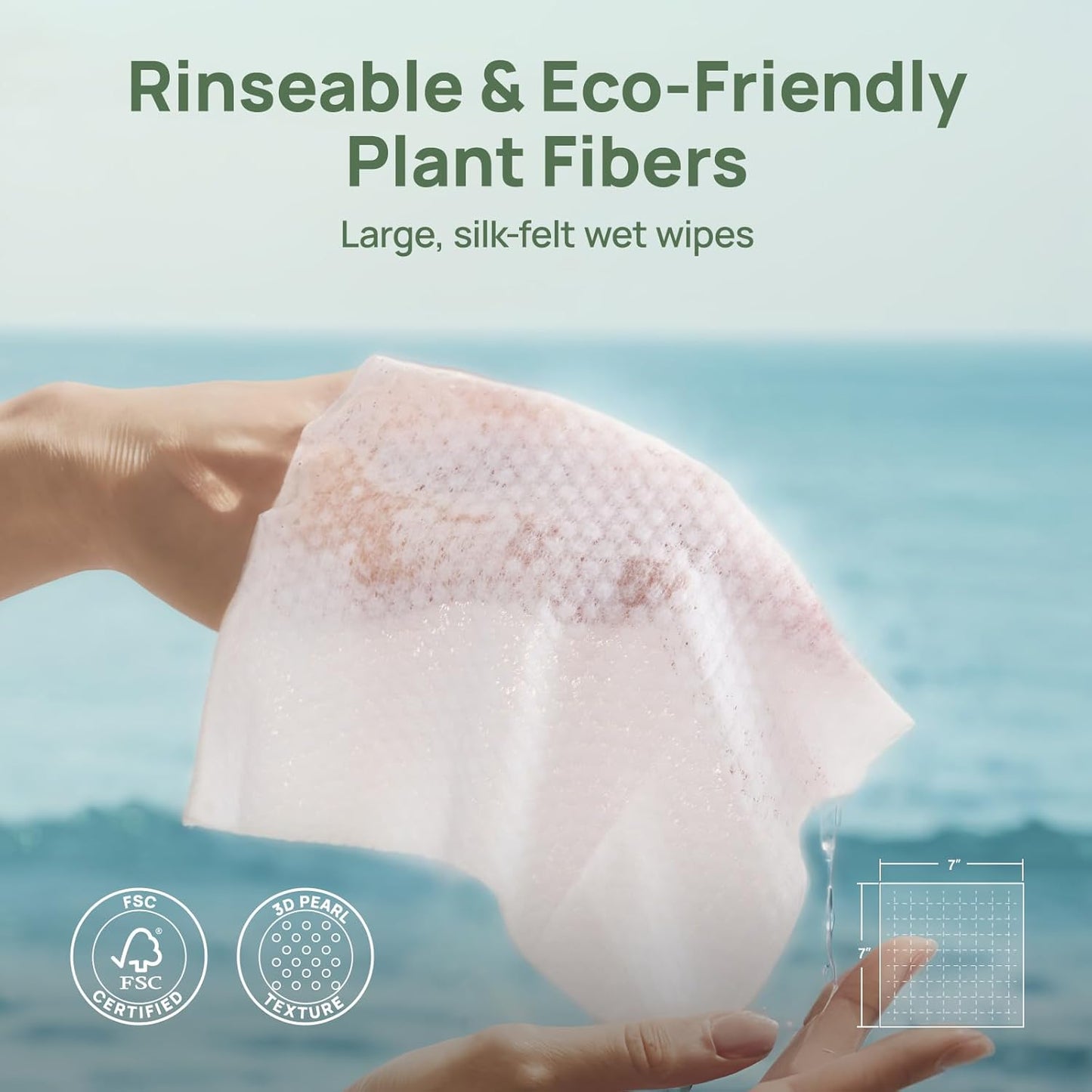 HICC PET Wipes for Dogs & Cats, Vet Recommended Cleansing Deodorizing & Soothing Allergy Infections Anal Gland Wipes with Coconut Oil, Dog Wipes for Cleaning Butt Paw, Remove Small Animal Coat Stain