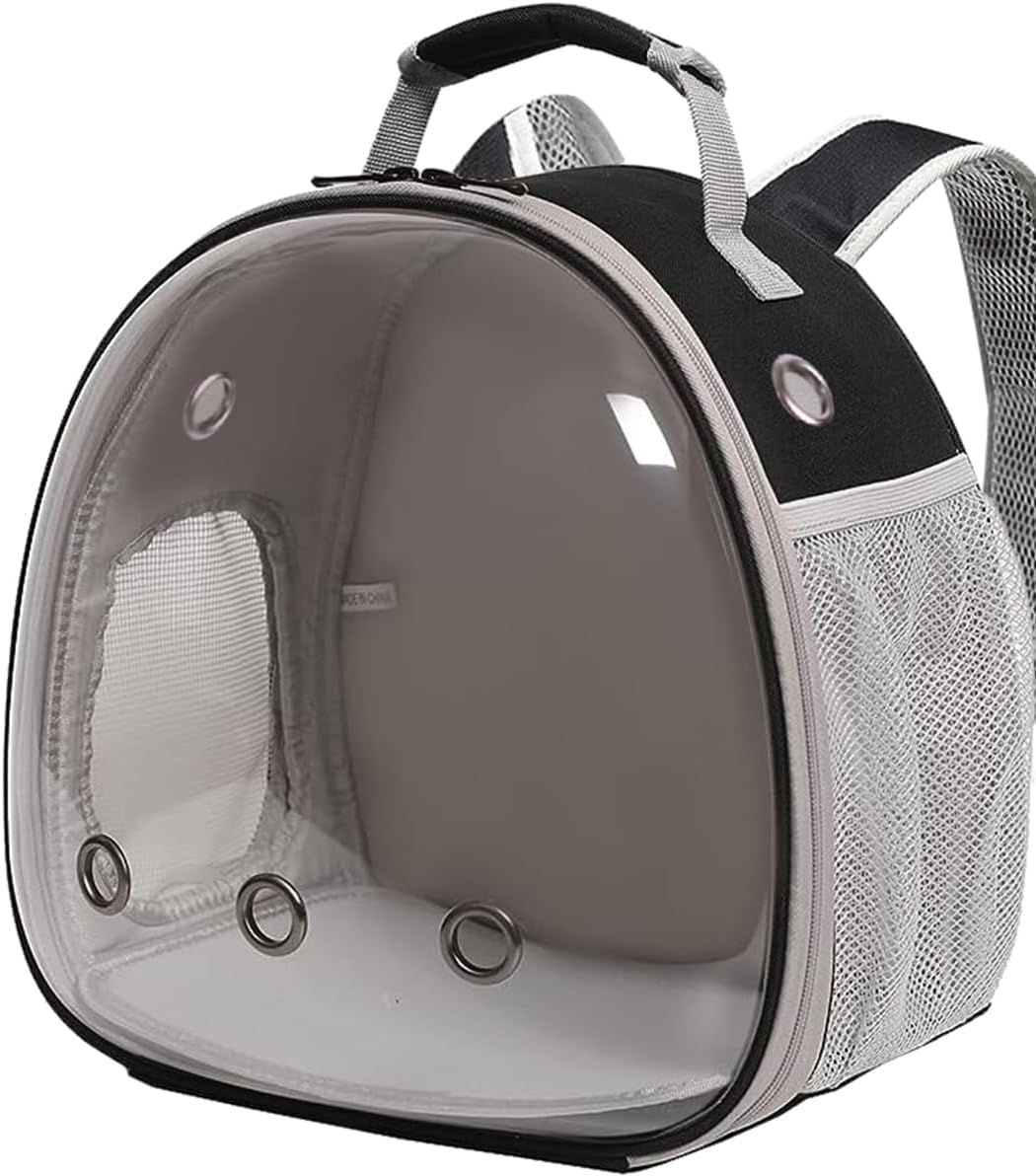 Guinea Pig Backpack, Space Capsule Bubble Window Small Animal Backpack for Guinea Pig, Bird Bunny Rabbit