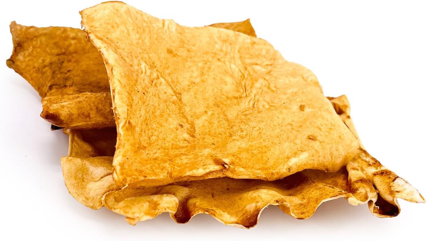 ValueBull USA Rawhide Chips, Chicken Infused, 400 Count Wholesale Pack - Natural & Safe, USA Beef Hide, Long Lasting, Chemical Free, No Artificial Flavors