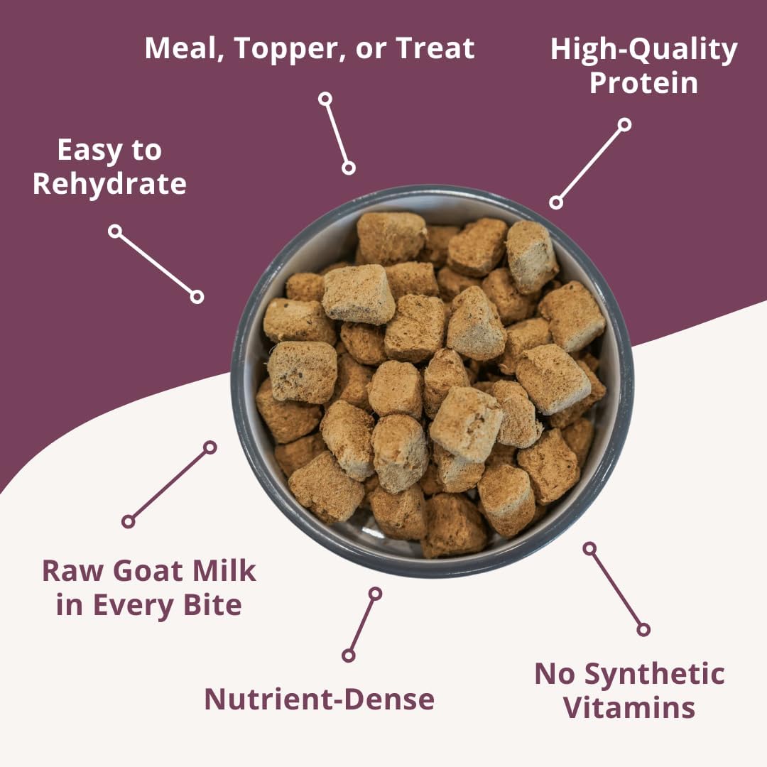 Steve's Real Food Freeze-Dried Raw Nuggets - Chicken Recipe - Raw Pet Food for Dogs and Cats - 20 oz