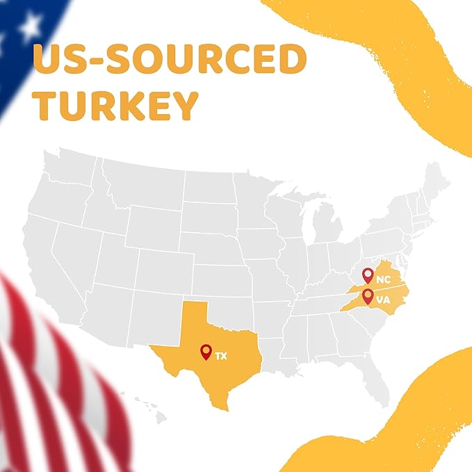 iPaw Turkey Dog Treats, All Natural Human Grade Dog Treat, Suitable for Training chew, US Sourced Raw Material, Hypoallergenic, Rawhide Alternative, Thin Stick (Original)