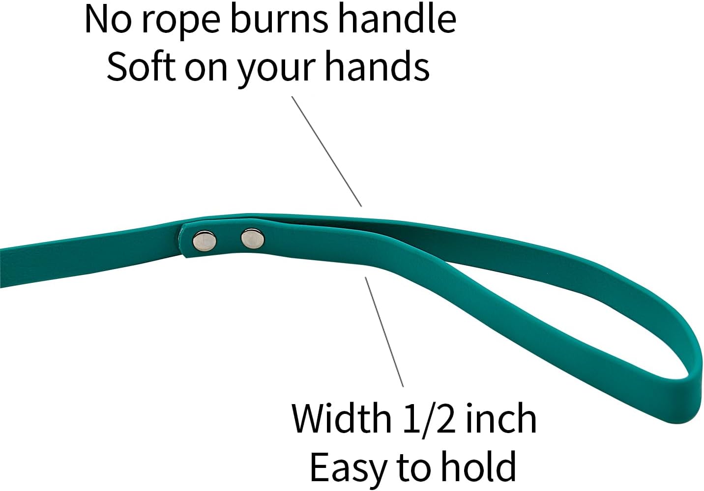 Long Dog Leash Waterproof Recall Training Lead Outdoor Long Line Great for Training, Beach, Play, Camping, or Backyard