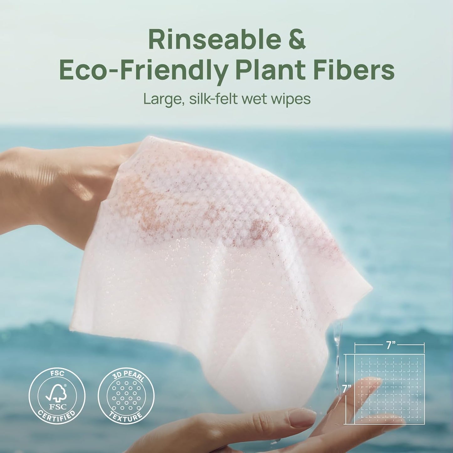 HICC PET Wipes for Dogs & Cats, Vet Recommended Cleansing Deodorizing & Soothing Allergy Infections Anal Gland Pets Wipes with Coconut Oil, Hypoallergenic Dog Grooming Wipe for Butt Paw Stain Remover