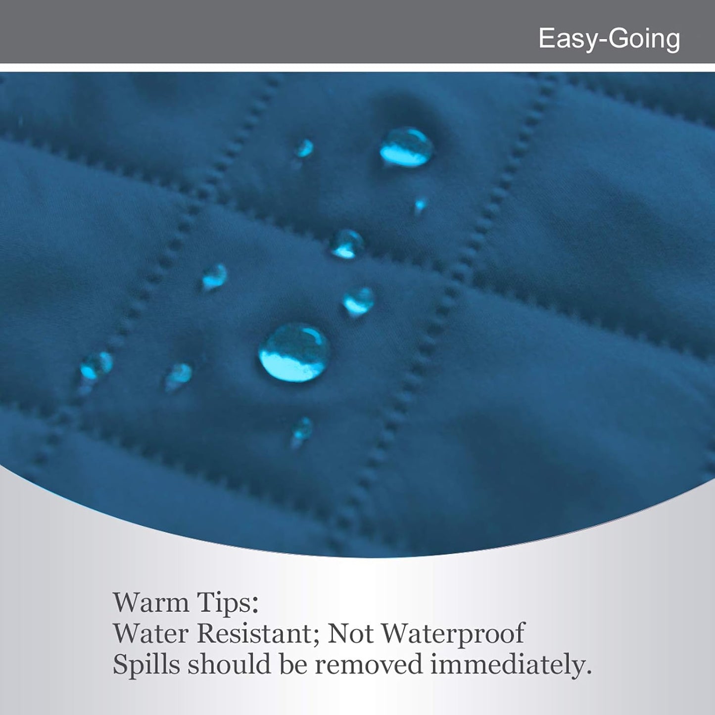 Easy-Going Sofa Slipcover Reversible Loveseat Sofa Cover Couch Cover for 2 Cushion Couch Furniture Protector with Elastic Straps for Pets Kids Dog Cat (Oversized Loveseat, PeacockBlue/Beige)