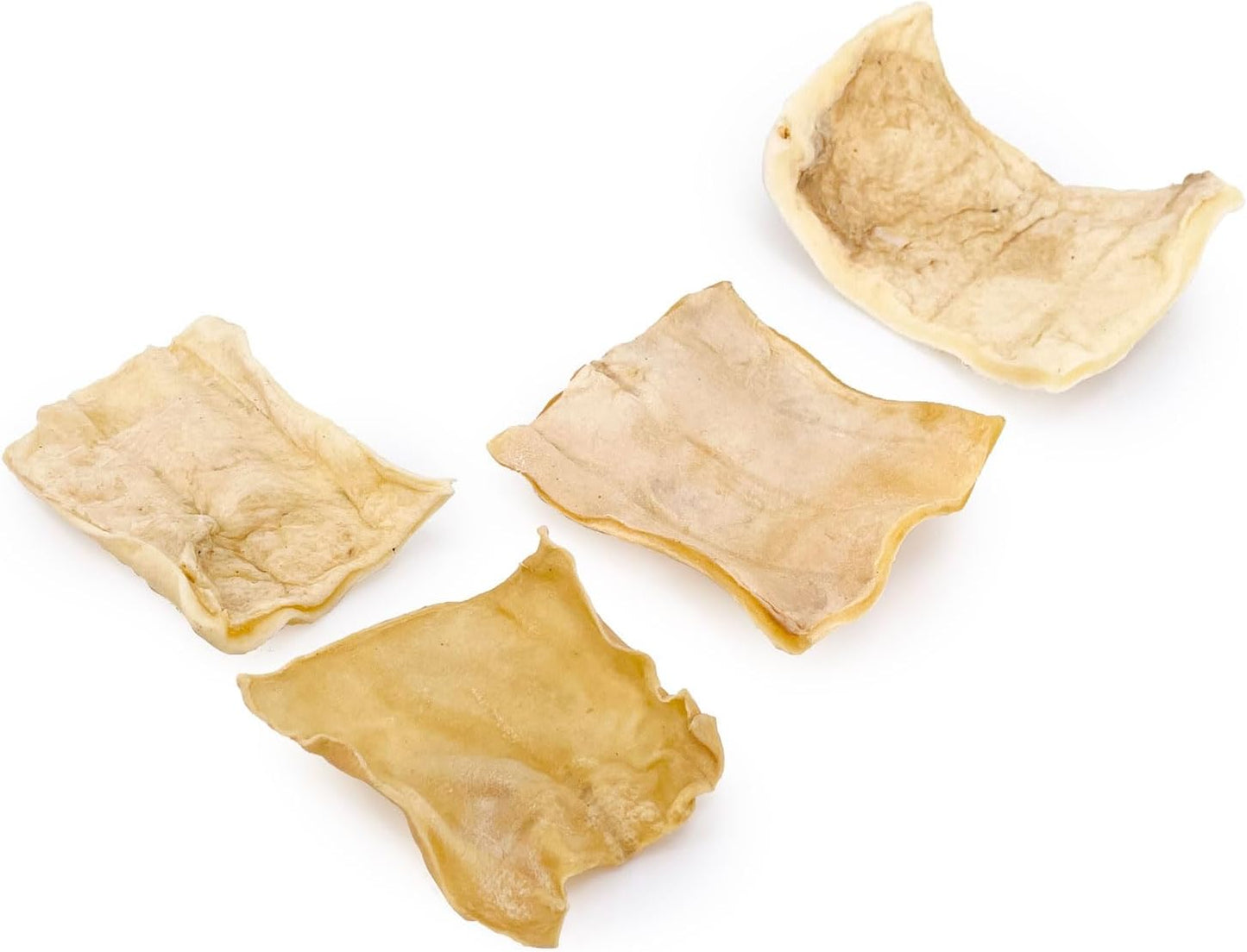 ValueBull USA Rawhide Chips, 400 Count Bulk Pack - Natural & Safe, USA Beef Hide, Long Lasting, Chemical Free, No Artificial Flavors