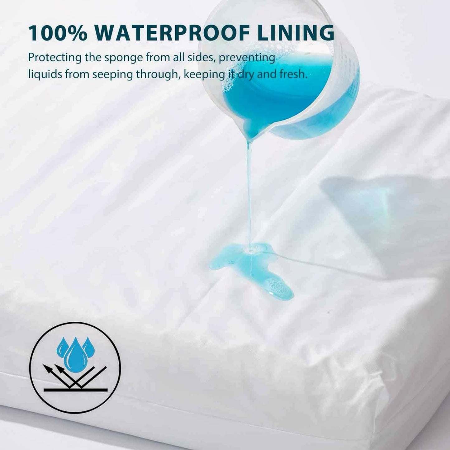 Dog Crate Pad - Dog Bed Large Sized Dogs with Removable Washable Cover and Waterproof Lining - XL Memory Foam Pet Bed for Crate - Reversible Kennel Mat (Cool & Warm), 42-inch, Brown