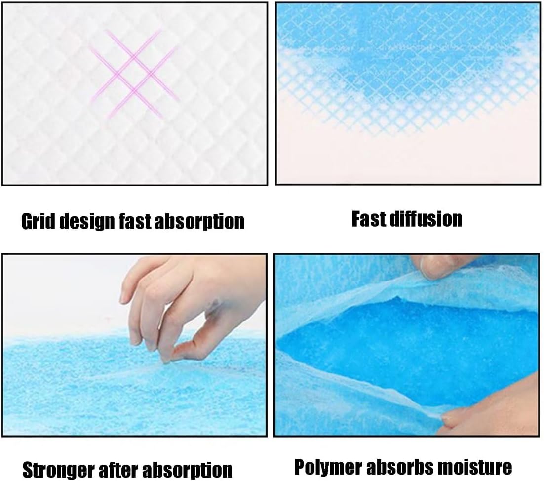 60 Count Dog Pee Pads Extra Large,36"x36"Pee Pads for Dogs Absorbent & Leak-Proof,Disposable Pet Training and Puppy Pads for Cats Dogs Rabbit