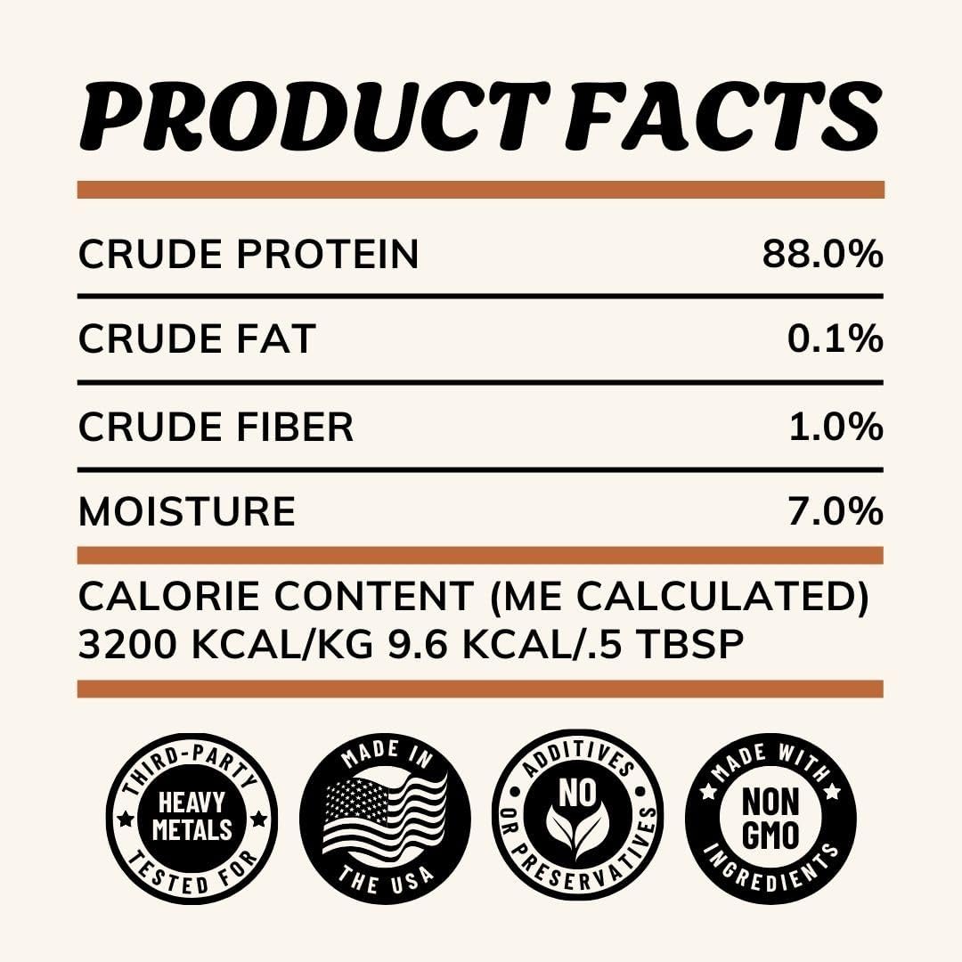 Fido's Longevity Bone Broth for Dogs - Turkey Tail + Maitake Mushroom - Grass-Fed Beef Bone Broth Powder - Dog Immune Support - Mushroom Supplement for Dogs - Dog Food Topper for Dry Food - 60 Scoops