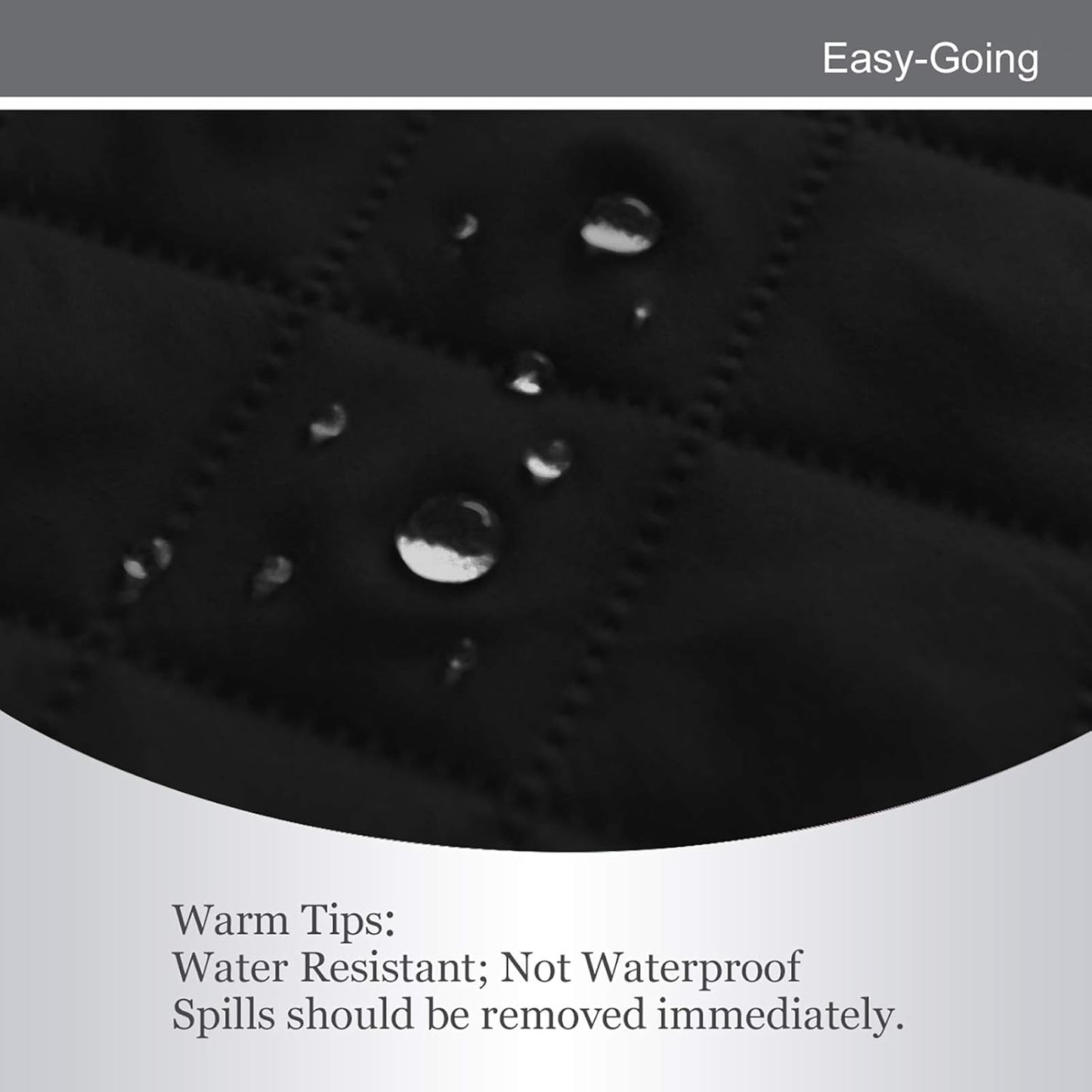 Easy-Going Sofa Slipcover Reversible Loveseat Sofa Cover Couch Cover for 2 Cushion Couch Furniture Protector with Elastic Straps for Pets Kids Dog Cat (Oversized Loveseat, Black/Beige)