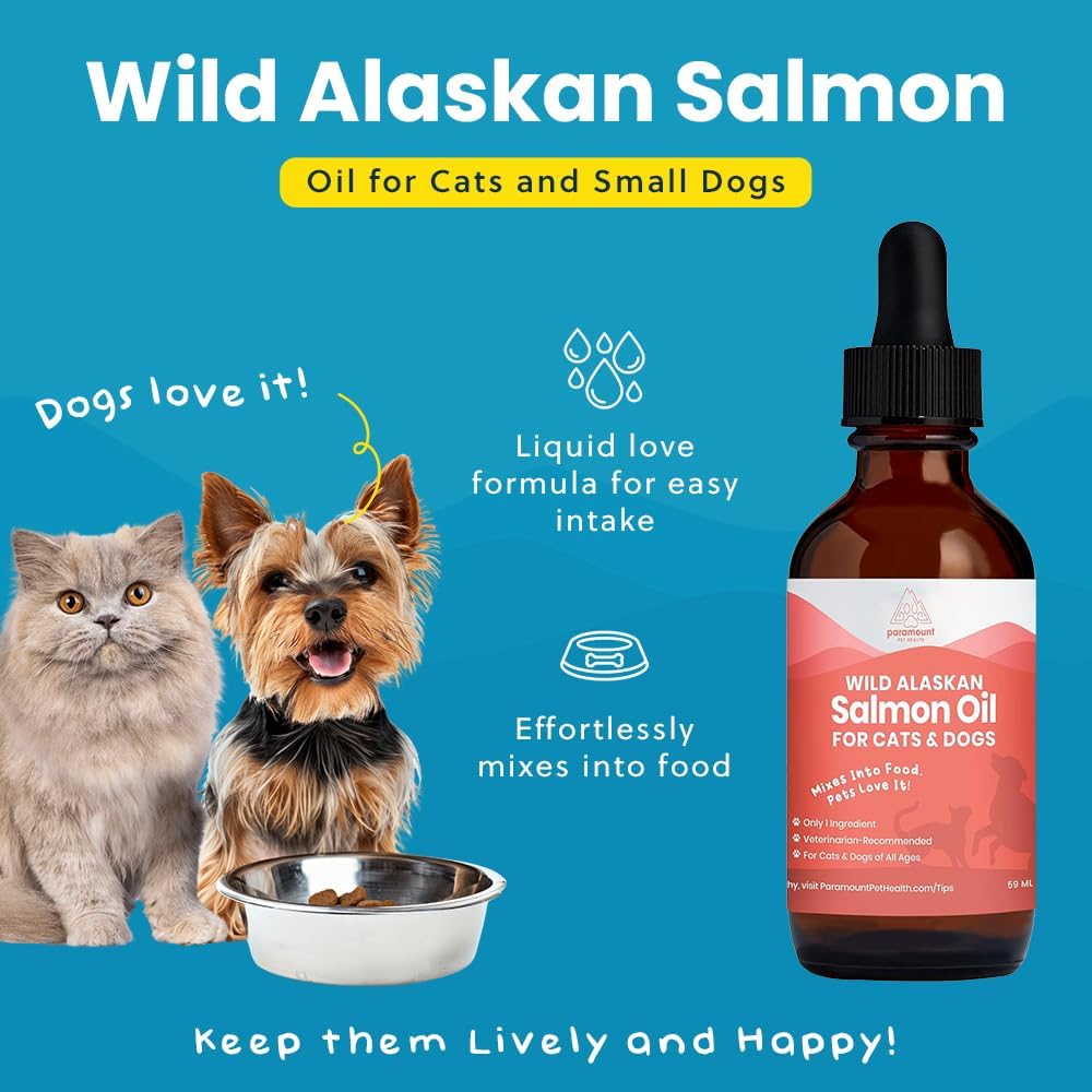 Paramount Pet Health Joint & Heart Wellness Bundle for Small Dogs: Liquid Glucosamine + Wild Alaskan Salmon Oil