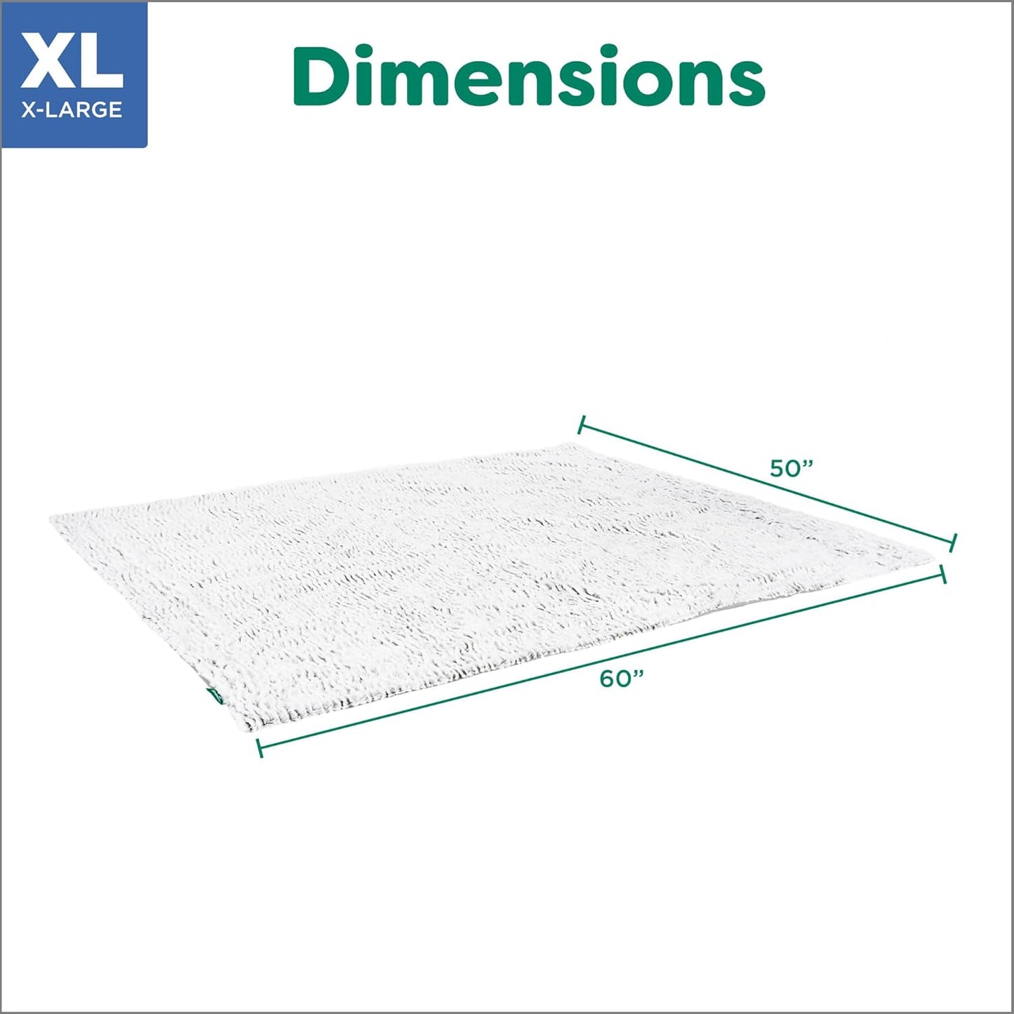 Furhaven Waterproof Dog Blanket – Birch Faux Fur & Suede Calming Throw for Pets, Washable – Gray, XL