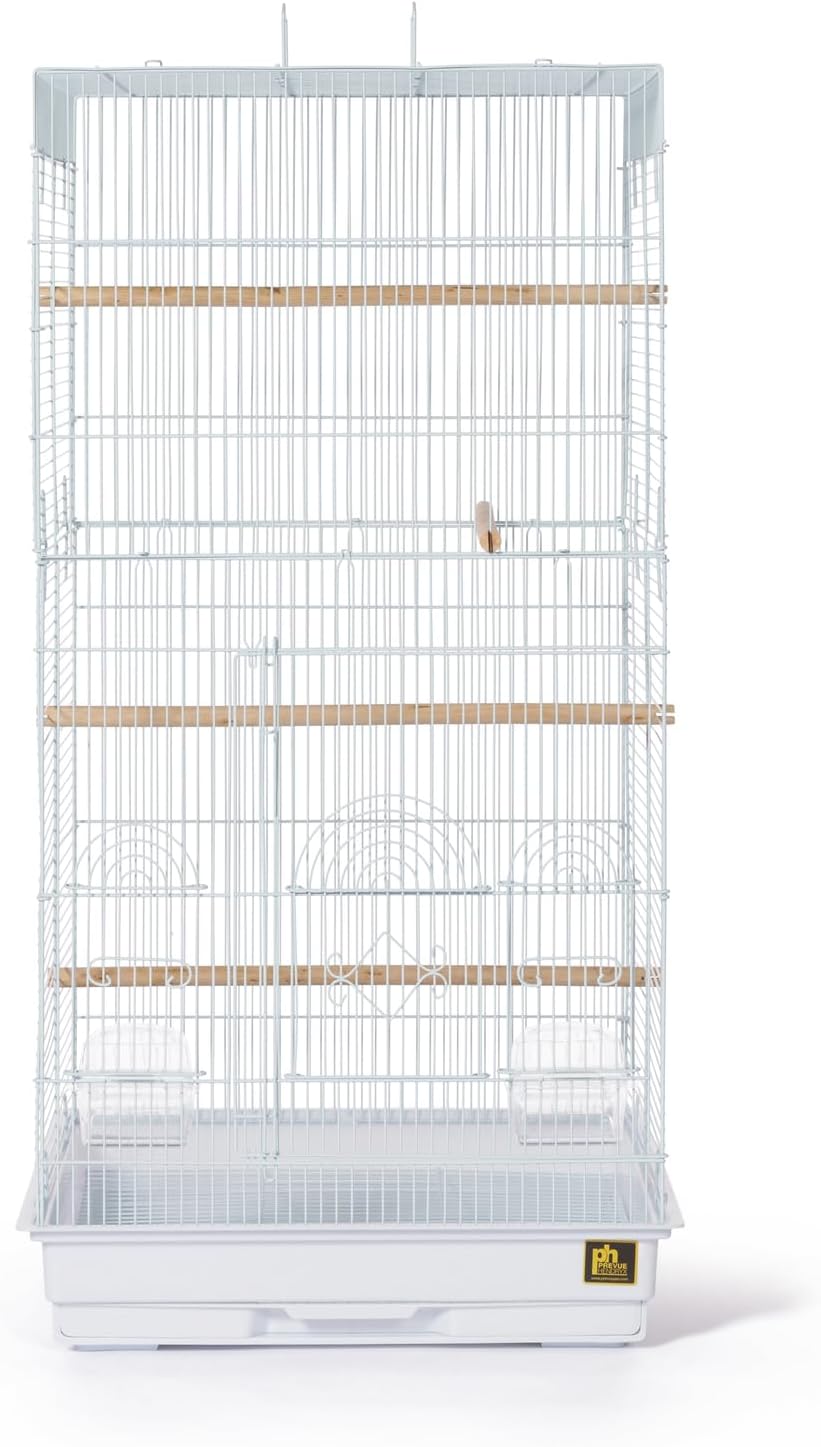 Prevue Pet Products SPECONO1818H-W Tall Tiel Cage, White