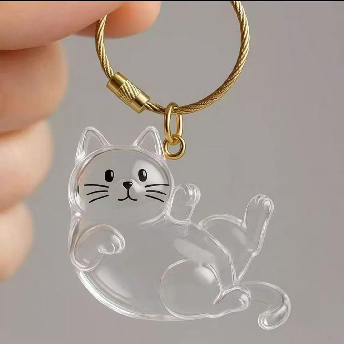 Cat Hair Memorial Pendant, Cats Hair Memorial Cas Storage Bottle Keychain, Pet Memorial Gifts