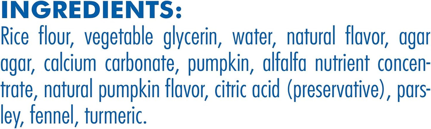 N-Bone Flossta Dual Action Dental Chews for Dogs, Unique Twist Shape for Deep Teeth Cleaning and Proactive Dental Care, Pumpkin Flavor, 15 Count 12-oz Bag