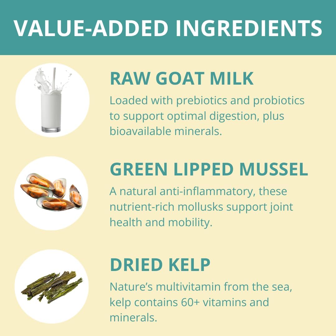 Steve's Real Food Freeze-Dried Raw Nuggets - Lamu Recipe - Raw Pet Food for Dogs and Cats - 20 oz