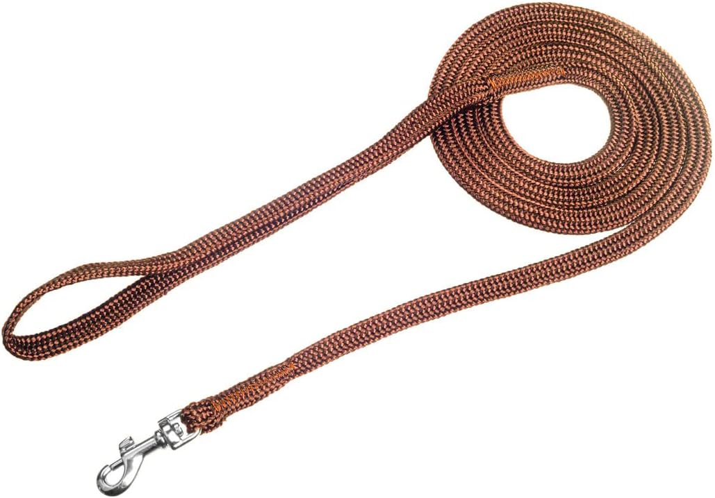 Alvalley Show Snap Dog Leash – Braided Nylon Dog Training Leash with Durable Snap Clips - Suitable for Showing, Training, and Walking - Perfect for Small, Medium, and Large Pets