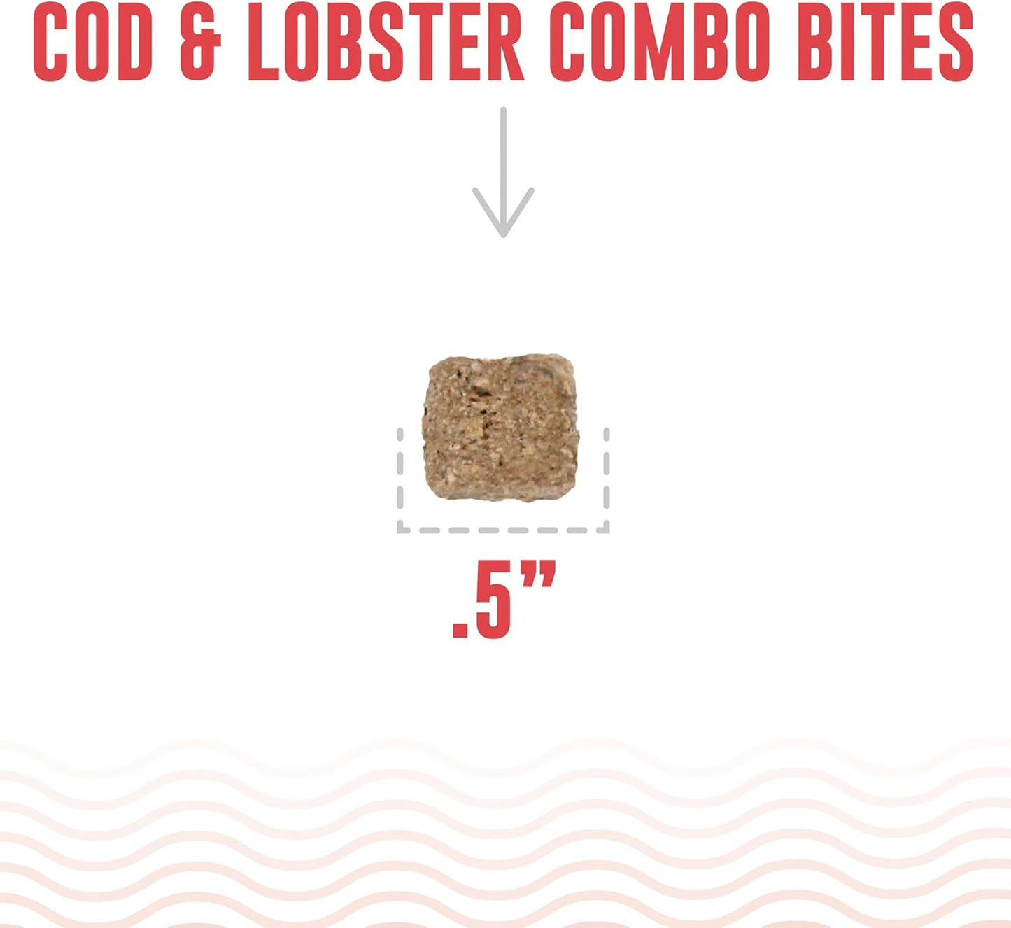 Icelandic+ Cod & Lobster Combo Bites Dog Treat 3.0-oz Bag