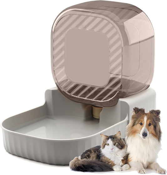 Gravity Water Bowl for Cats, 3L Automatic Pet Water Dispenser, Large Gravity Dog Water Bowl & Cat Water Dispenser, Suitable for Cats, Rabbits, Small and Medium-Sized Dogs