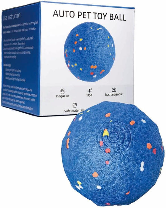 Dog Toy，2025，Super interactive Dog Ball，Automatic Play，Hands-Free Fun，Superior Material—E-TPU Material Safe and Non-tpxic，Lightweight and Silent， AUTO PET Toy Ball for Medium and Large Dogs